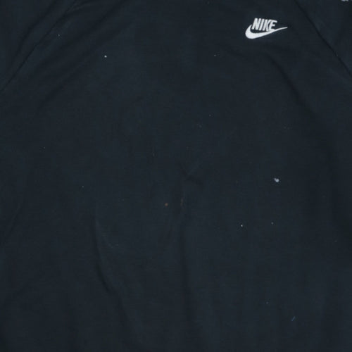 Nike Women's Black 2XL Crew Neck Pullover Sweatshirt
