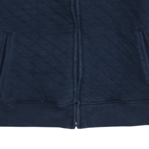 GAP Boys Blue Quilted Zip Track Jacket Size 14-16 Years