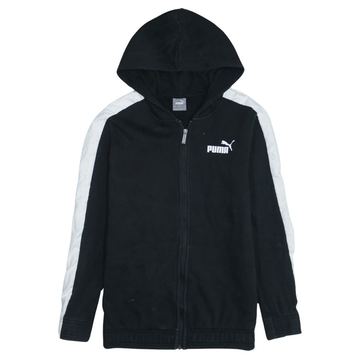 Puma Men's Black Full Zip Hoodie Size S Sportswear