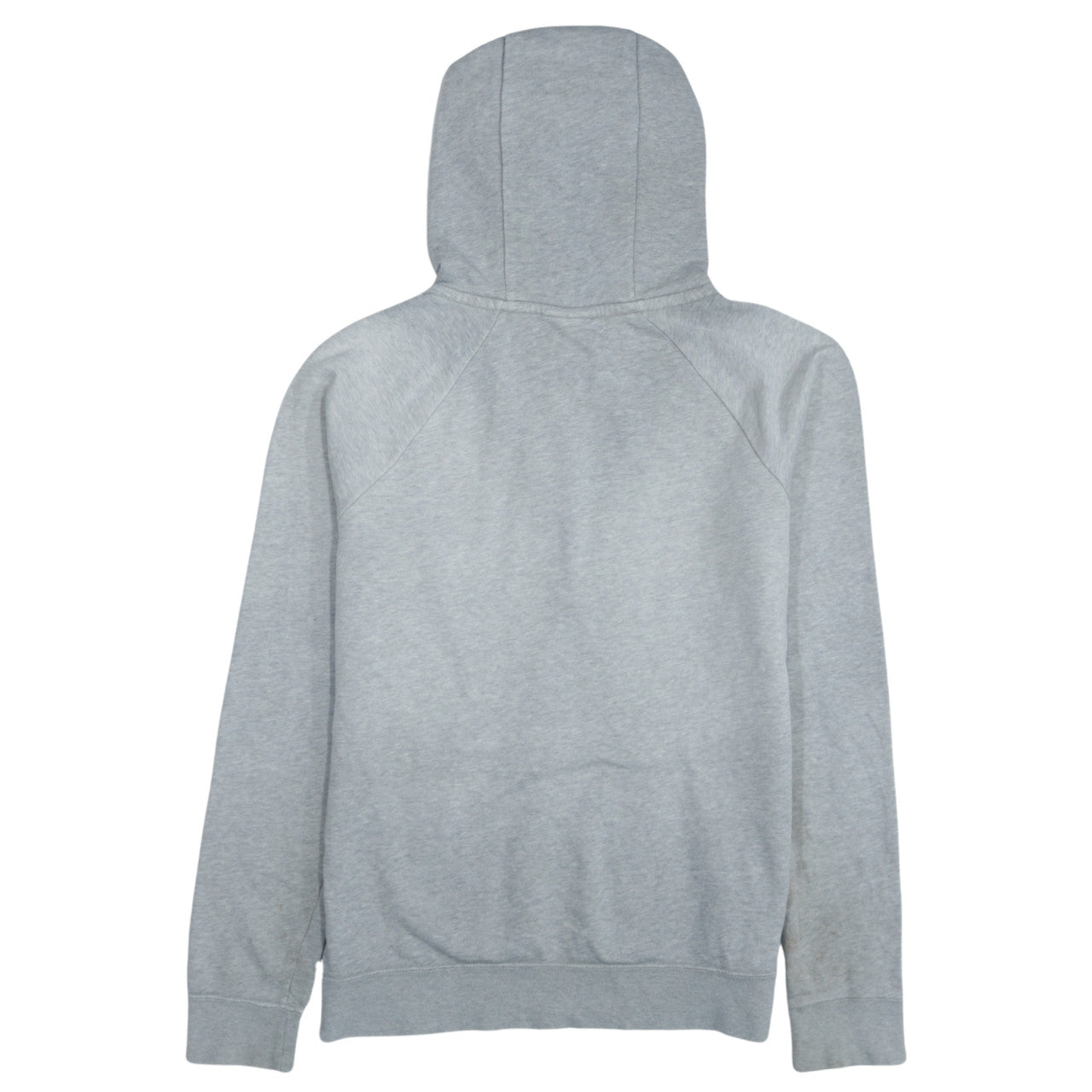 Nike Men's Grey Pullover Hoodie Small Logo Sportswear Fleece