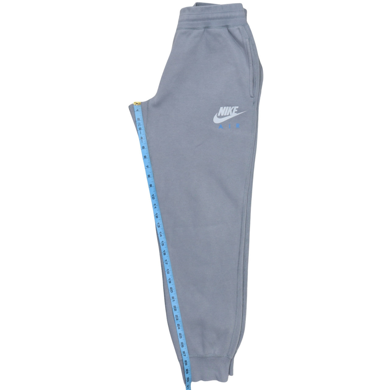 Nike Air Men's Grey Jogger Sweatpants M Regular Fit Fleece