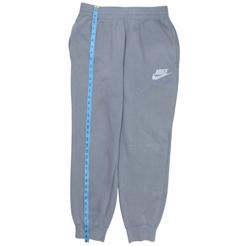 Nike Air Men's Grey Jogger Sweatpants M Regular Fit Fleece