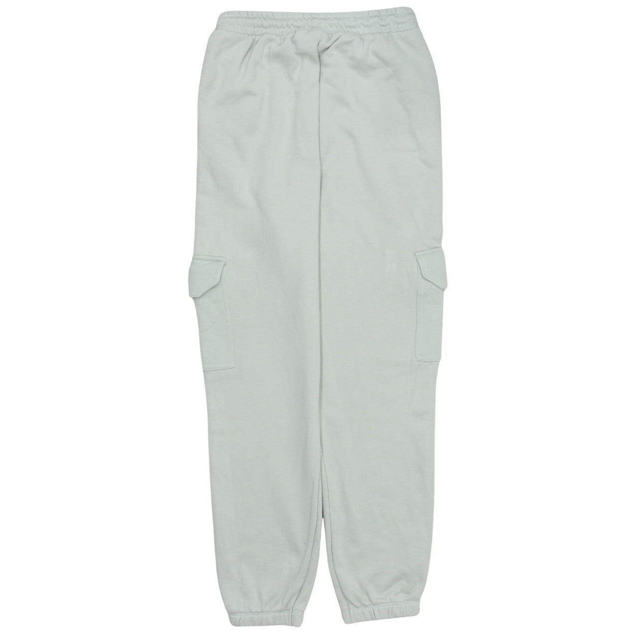Adidas Womens Grey Cargo Jogger Trousers Size 10 Fleece