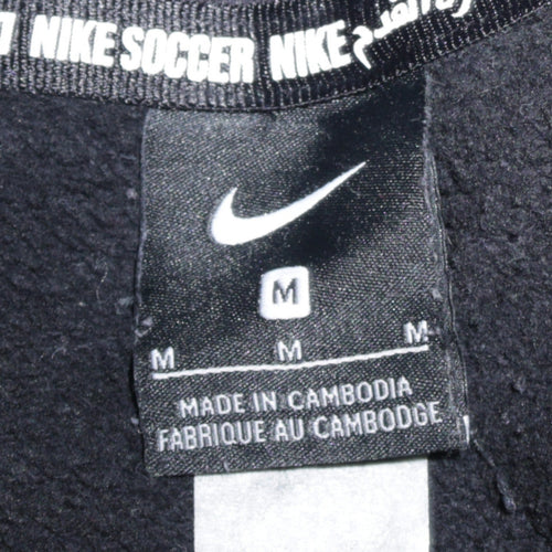 Nike F.C. Men's Black Pullover Hoodie M Graphic Sports Sweatshirt