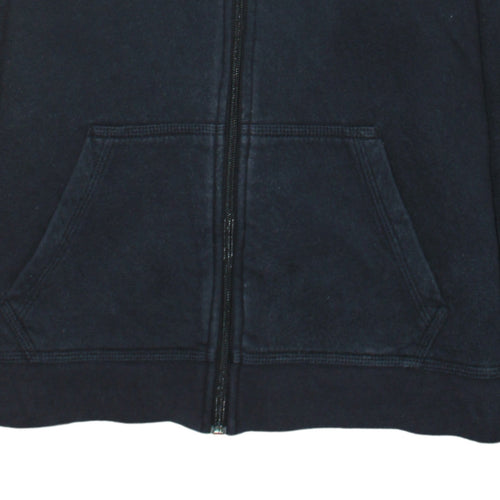 Nike Boys Black Full Zip Hoodie 13-15 Years Fleece Sweatshirt