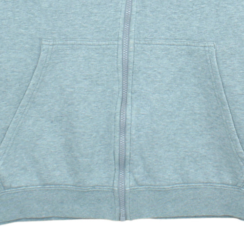 Nike Men's Grey Full Zip Hoodie XL Sportswear Fleece Sweatshirt