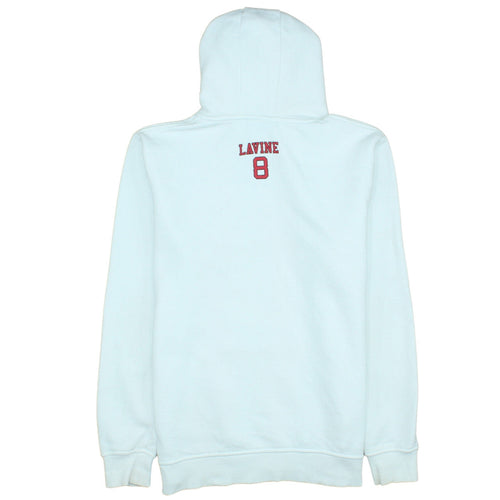 Primark NBA Men’s White Chicago Bulls Hoodie XL Pullover Sweatshirt