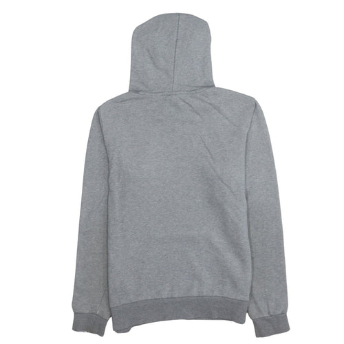 Puma Women Grey Logo Pullover Hoodie Size 16 XL Casual Sportswear