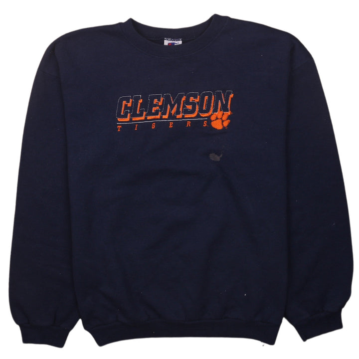 Champion Boys Black Clemson Tigers Pullover Sweatshirt XL 18-20 Fleece