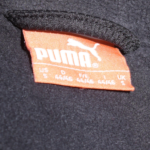 Puma Men’s Black Fleece 1/2 Zip Pullover Sweatshirt S