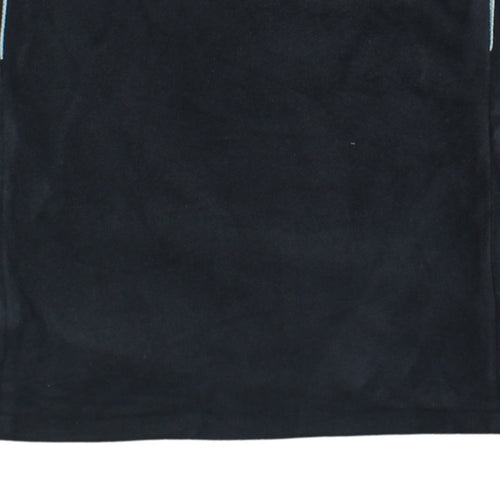 Puma Men’s Black Fleece 1/2 Zip Pullover Sweatshirt S