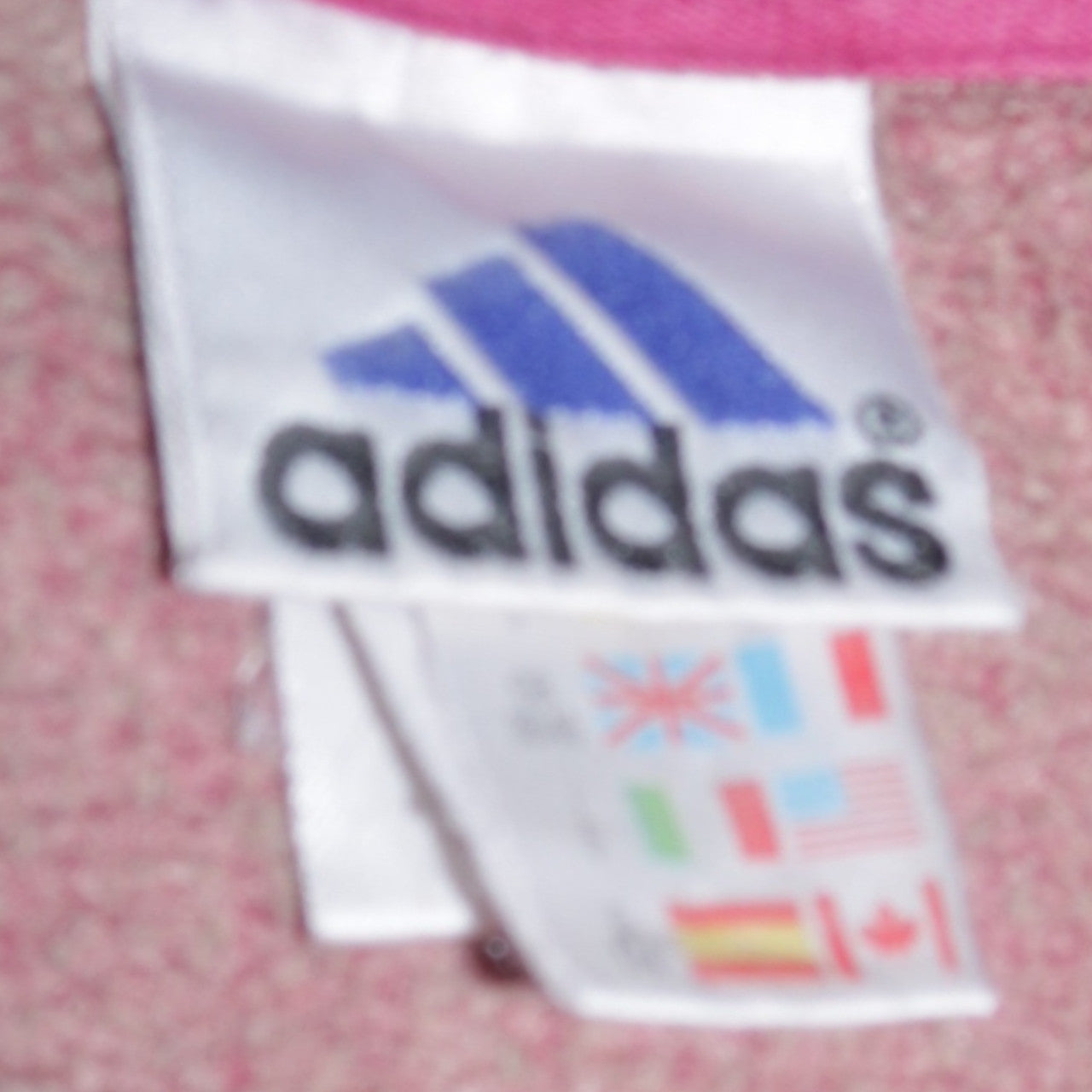 Adidas Womens Burgundy Sweatshirt M Cotton Crew Neck Pullover