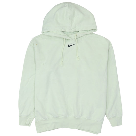 Nike Women’s Mint Green Small Pullover Hoodie Cotton Blend