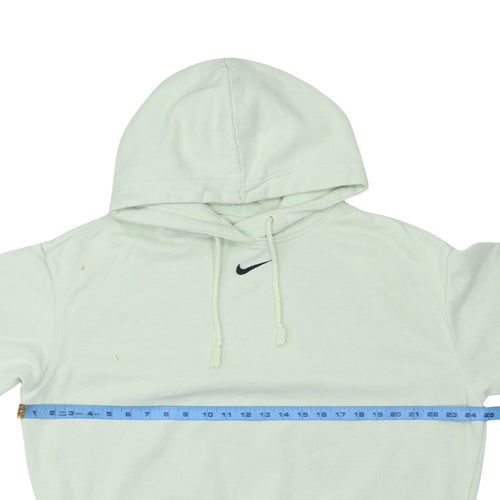 Nike Women’s Mint Green Small Pullover Hoodie Cotton Blend