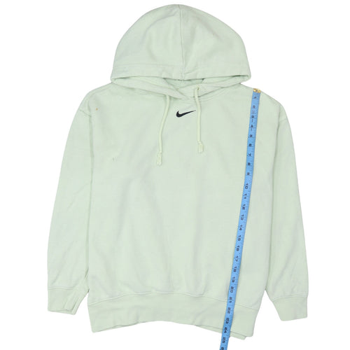 Nike Women’s Mint Green Small Pullover Hoodie Cotton Blend