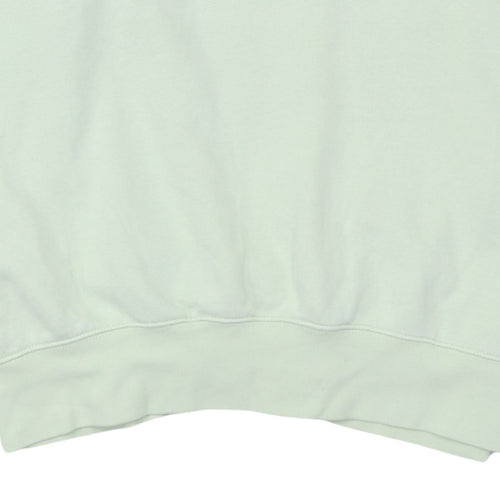 Nike Women’s Mint Green Small Pullover Hoodie Cotton Blend