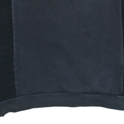 Adidas Men Black Crew Neck Long Sleeve Pullover Sweatshirt L