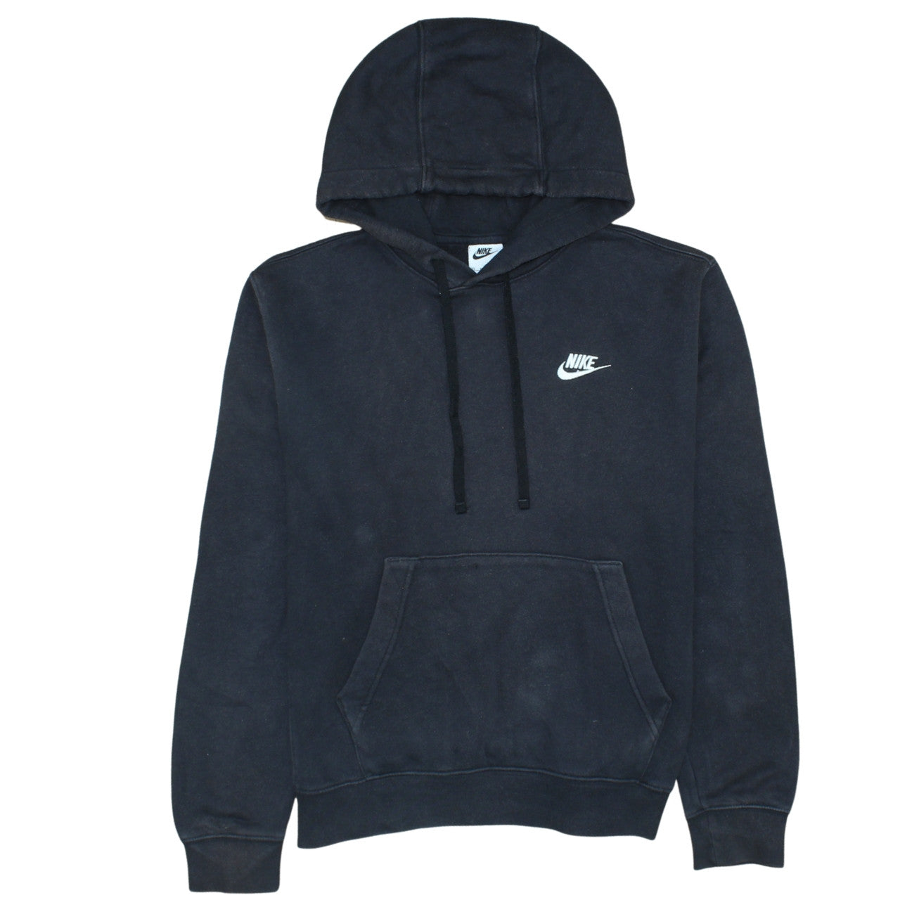 Nike Mens Black XS Pullover Hoodie Fleece Sweatshirt Logo Athletic