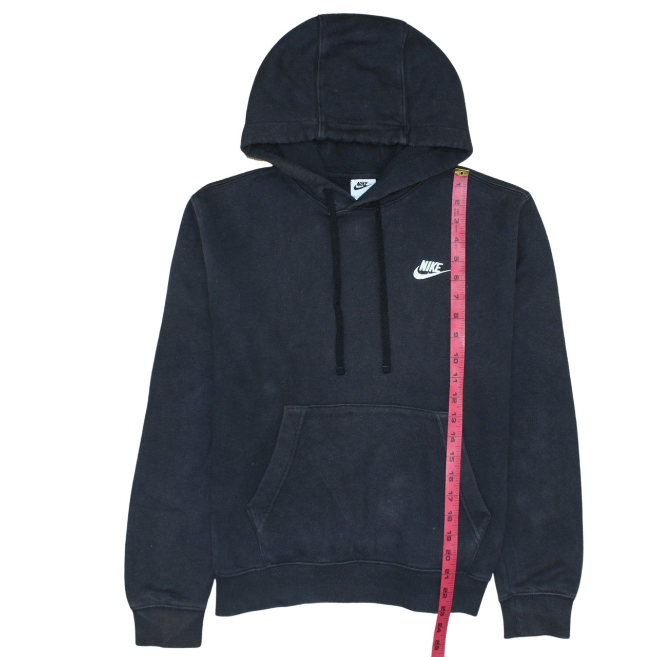 Nike Mens Black XS Pullover Hoodie Fleece Sweatshirt Logo Athletic