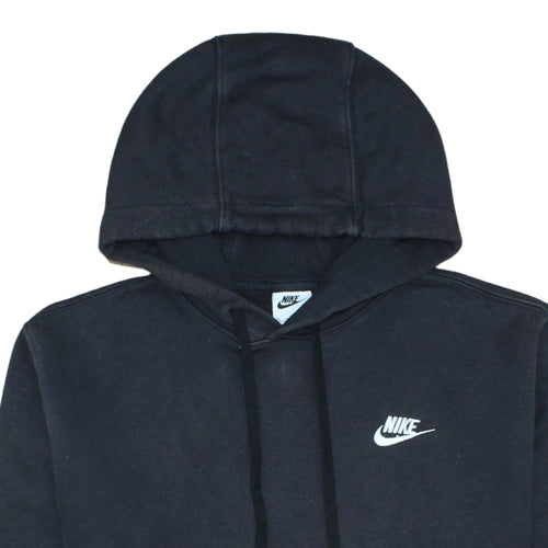 Nike Mens Black XS Pullover Hoodie Fleece Sweatshirt Logo Athletic
