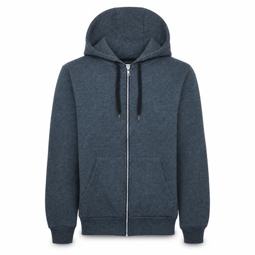 Cedarwood State Men's Grey Full Zip Fleece Hoodie Size S