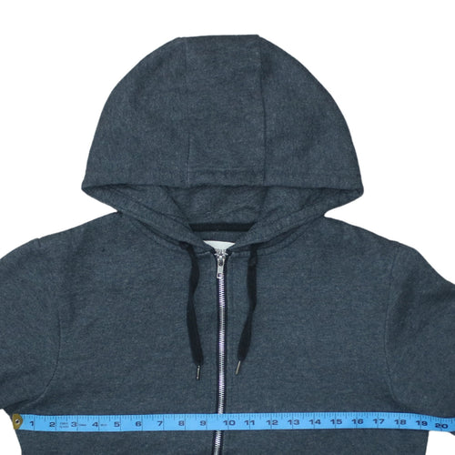 Cedarwood State Men's Grey Full Zip Fleece Hoodie Size S