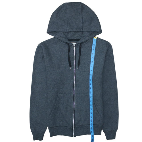 Cedarwood State Men's Grey Full Zip Fleece Hoodie Size S