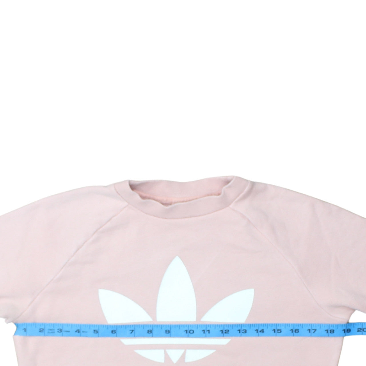 Adidas Womens Pink Crew Neck Logo Sweatshirt XS