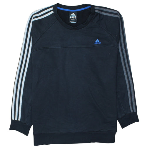 Adidas Men's Black L Pullover Crew Neck Sports Sweatshirt