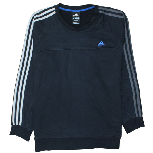 Adidas Men's Black L Pullover Crew Neck Sports Sweatshirt