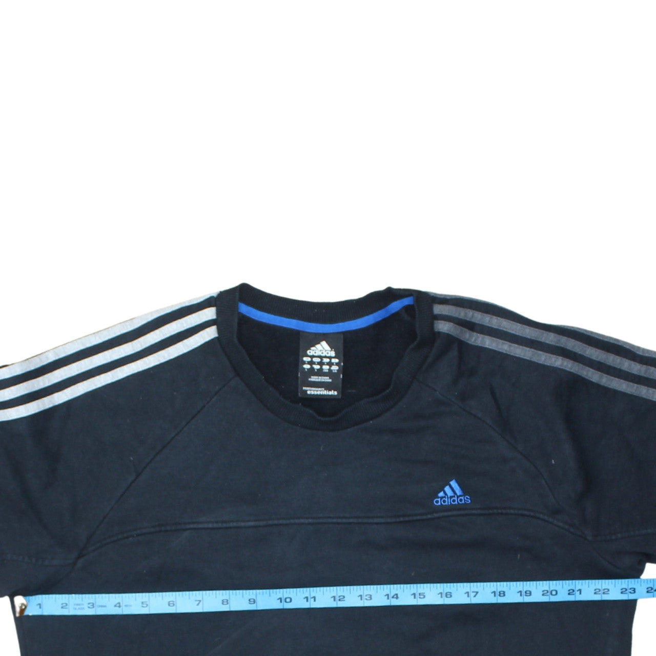 Adidas Men's Black L Pullover Crew Neck Sports Sweatshirt