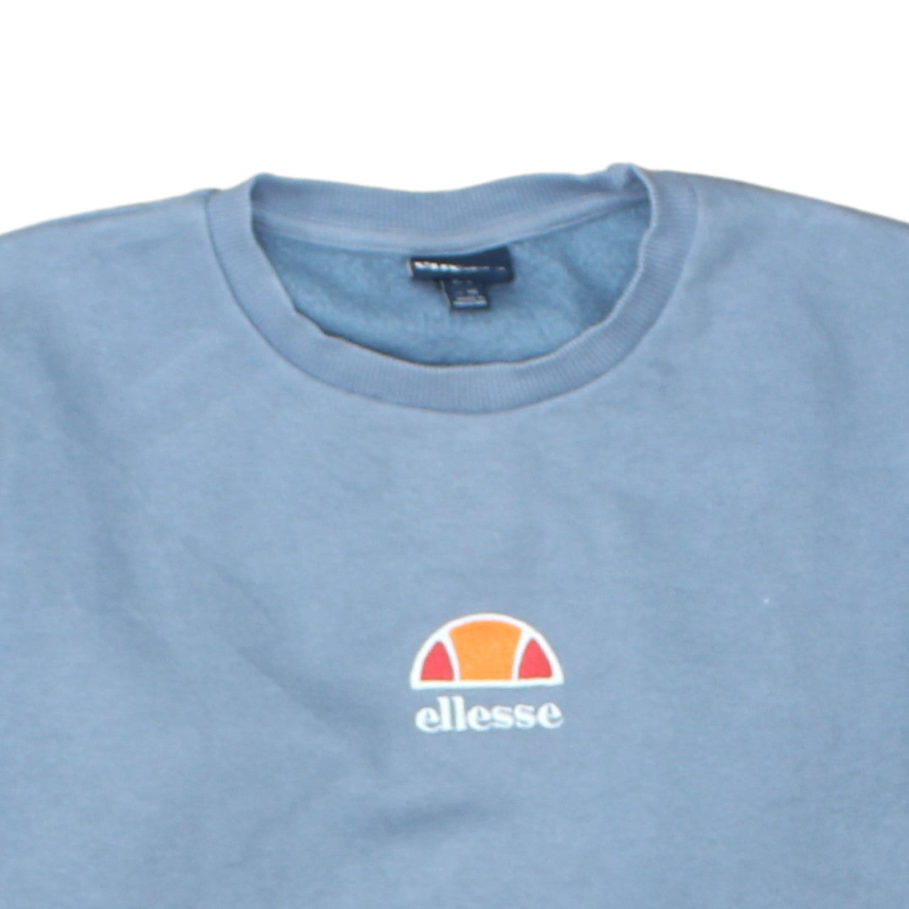 Ellesse Women's Blue Crew Neck Pullover Sweatshirt Size 10