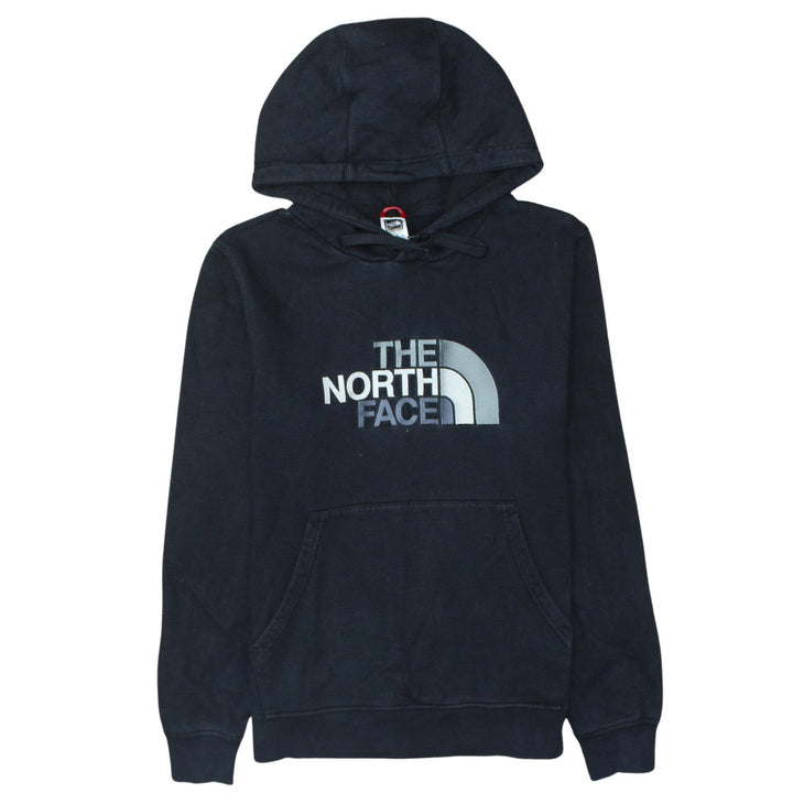 The North Face Men's Black Pullover Hoodie M Logo Fleece Sweatshirt
