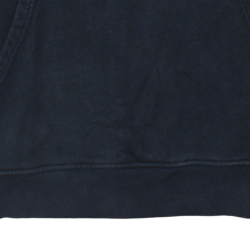 The North Face Men's Black Pullover Hoodie M Logo Fleece Sweatshirt