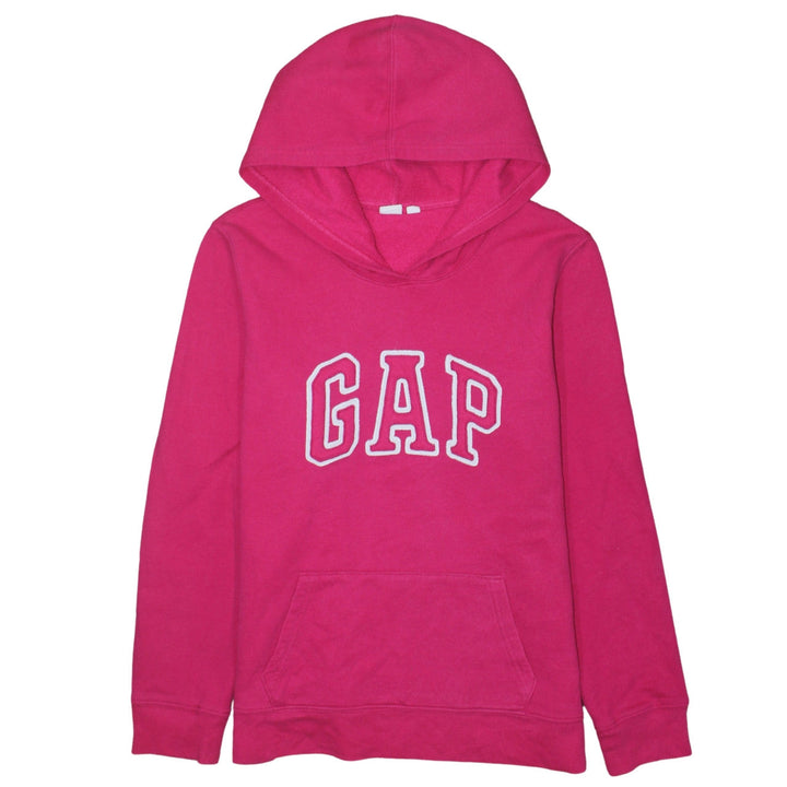 GAP Women’s Pink Pullover Hoodie L Cotton Blend Casual Sweatshirt