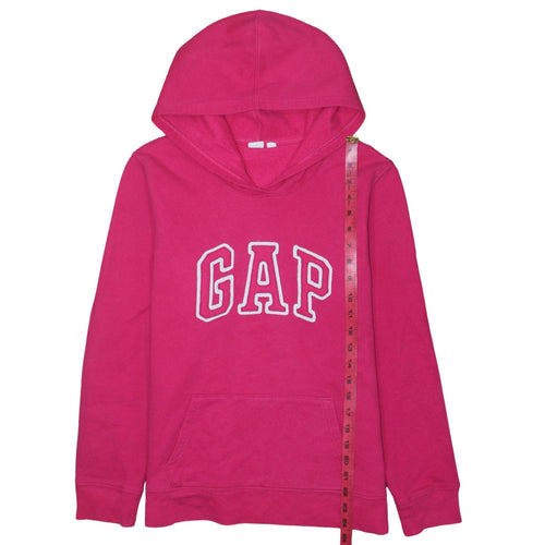 GAP Women’s Pink Pullover Hoodie L Cotton Blend Casual Sweatshirt