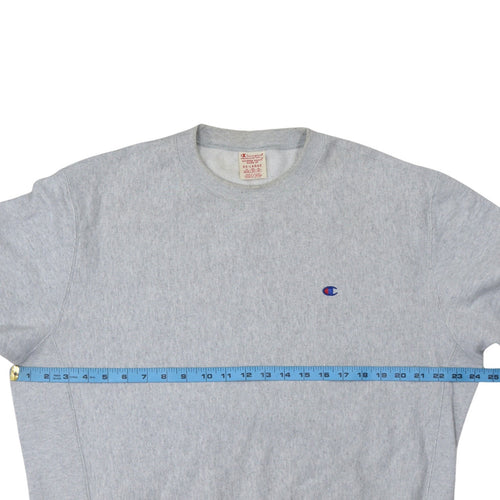 Champion Men's Grey 2XL Pullover Crew Neck Sweatshirt