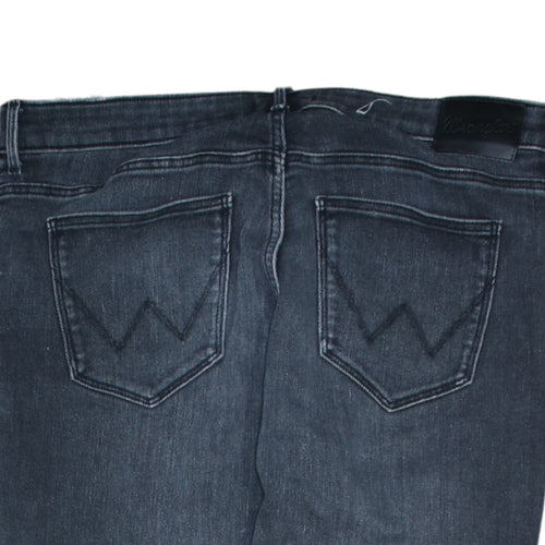 Wrangler Men's Blue Skinny Jeans W32 L32 Denim Stretch