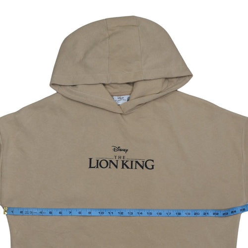 Disney Classics Women's Beige The Lion King Pullover Hoodie Size M