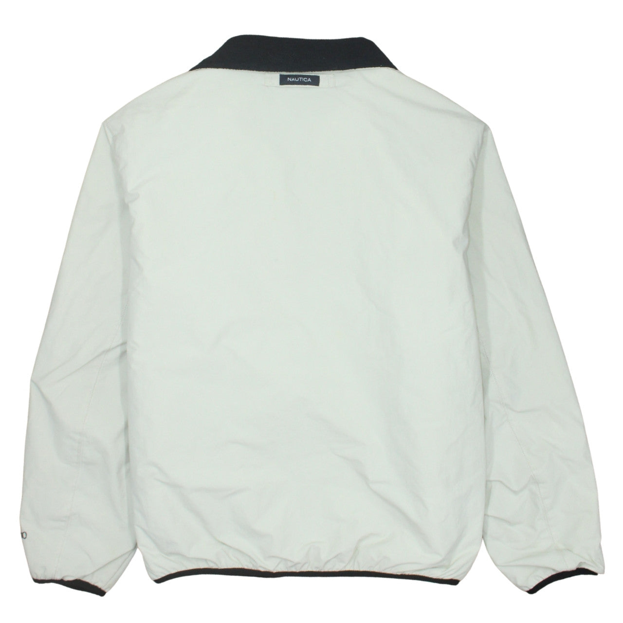 Nautica Men's White L Basic Lined Nylon Winter Jacket