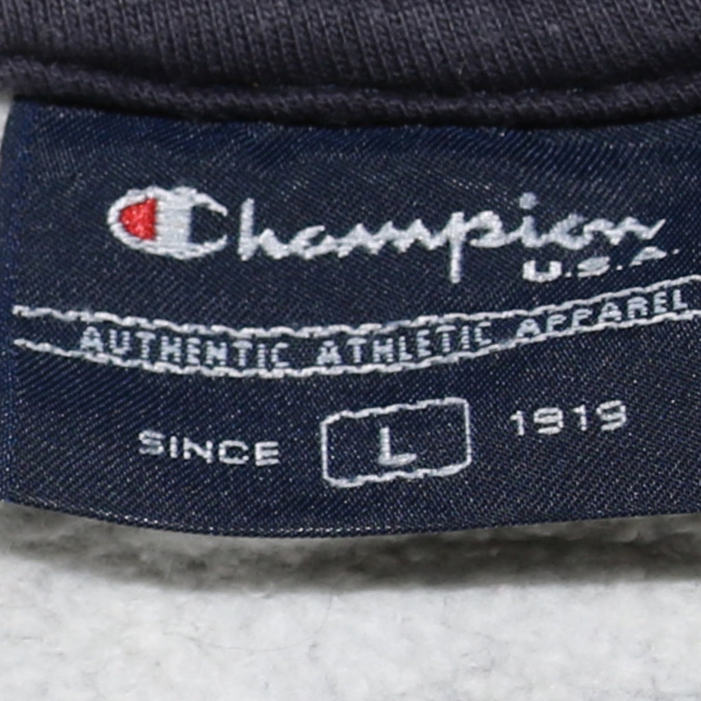 Champion Mens Grey & Black Boston University Pullover Sweatshirt L