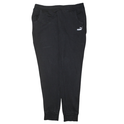 Puma Men's Black XL Jogger Trousers Regular Fit Casual
