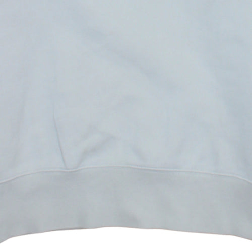 Champion Mens White Medium Pullover Sweatshirt with Logo Embroidery