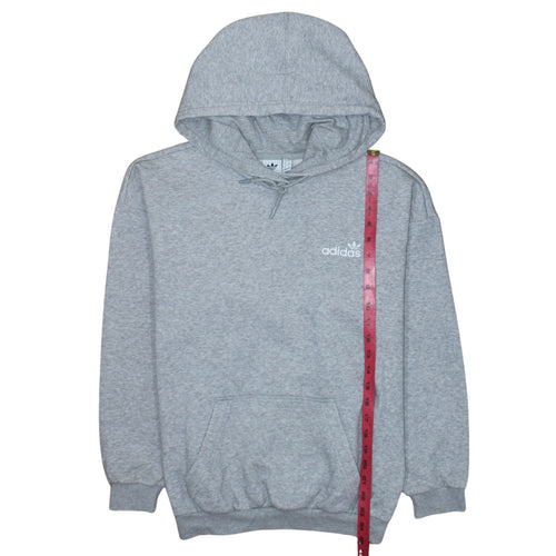 Adidas Women’s Grey Pullover Hoodie XS Cotton Blend Casual