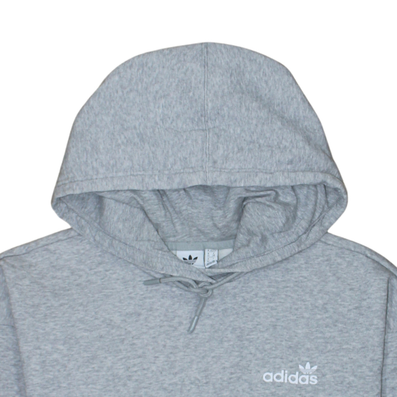 Adidas Women’s Grey Pullover Hoodie XS Cotton Blend Casual