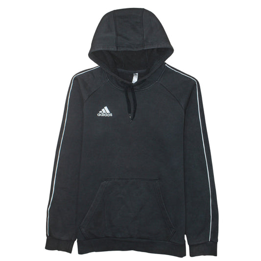 Adidas Men's Black Pullover Hoodie M Sports Fleece Regular Fit
