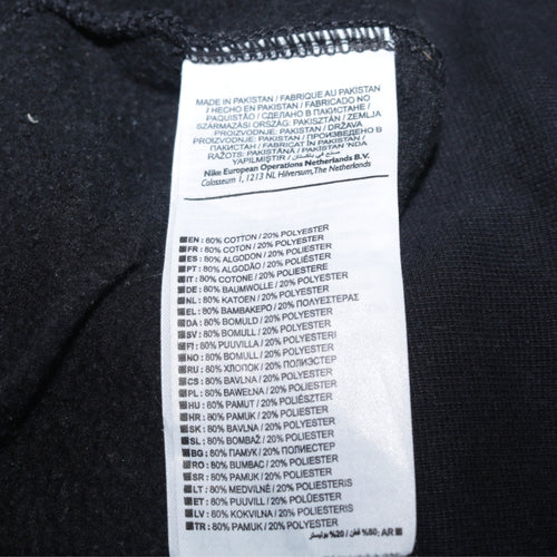 Adidas Men's Black Pullover Hoodie M Sports Fleece Regular Fit