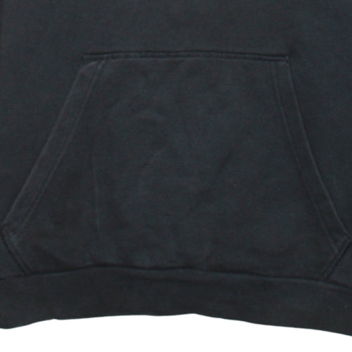 Adidas Men's Black Pullover Hoodie M Sports Fleece Regular Fit