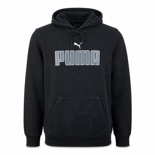 Puma Men's Black Pullover Hoodie XL Fleece Sportswear