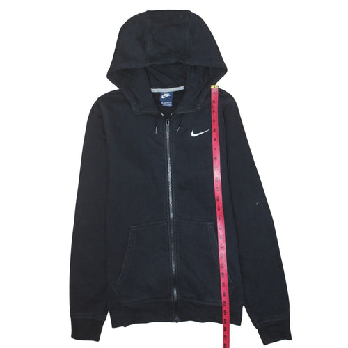 Nike Mens Black XS Full Zip Hoodie Fleece Sweatshirt